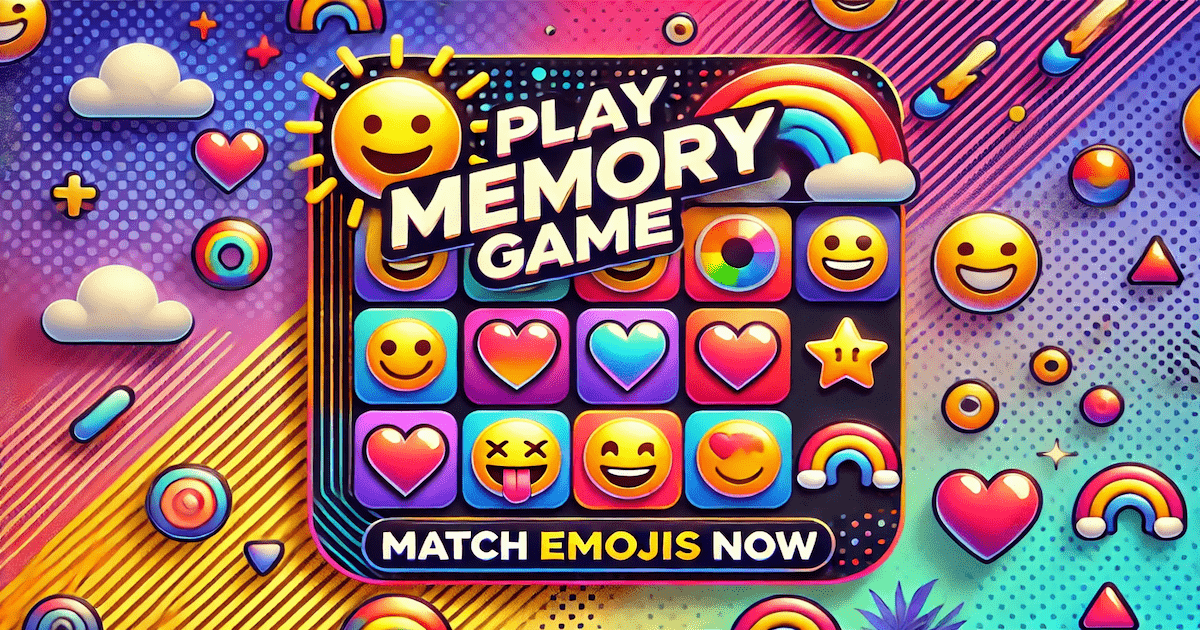 Memory Game - Match Emojis